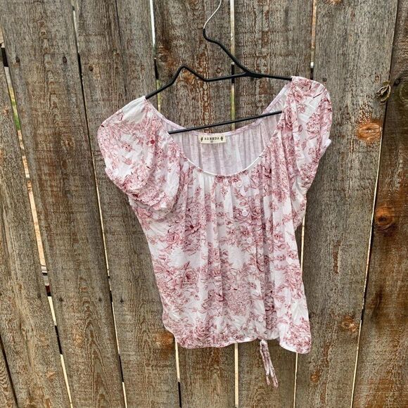 Agenda Tops - Agenda blouse pheasant style size Jr XL